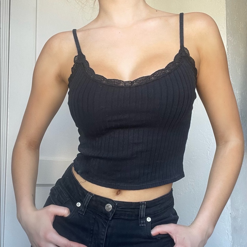 Topshop black top